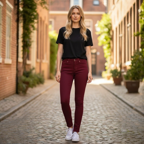 Judy Blue Denim - Judy Blue High Rise Skinny Jeans Scarlett